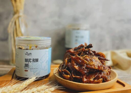 Mực cơm rim me Đà Nẵng
